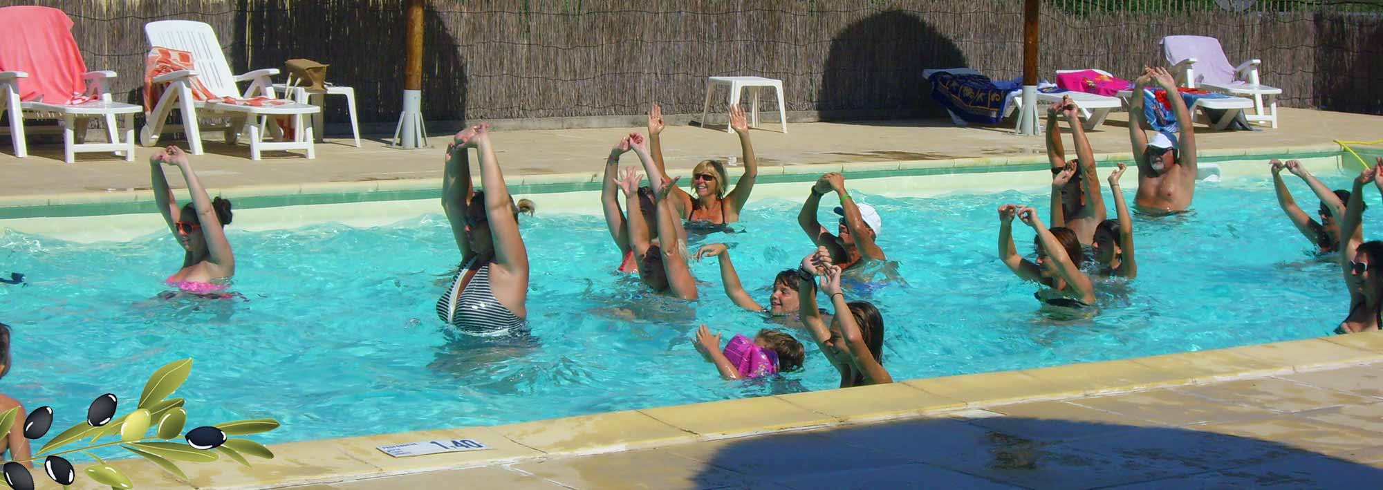 piscine camping oraison